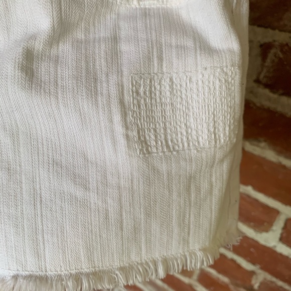 Sanctuary white denim shorts 27 boyfriend - Picture 3 of 6